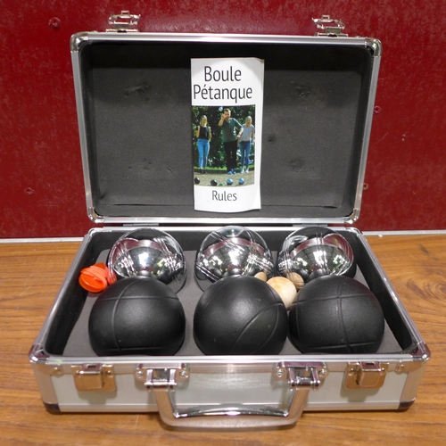 3148 - Sunsport Boules Alsace Garden Game - Cracked Case - (303-260) * This lot is subject to VAT