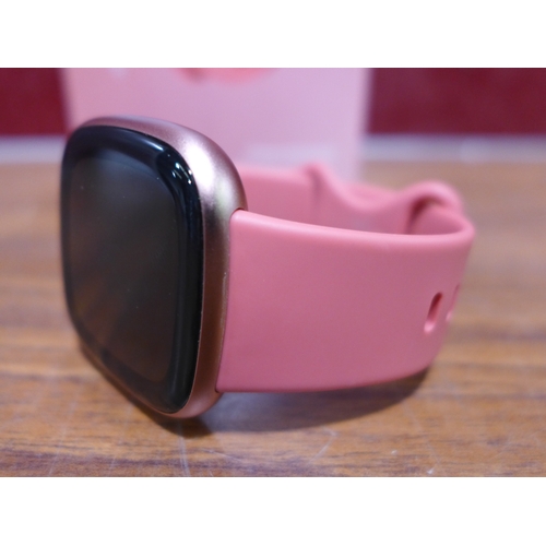 3154 - Fitbit Versa 4 Pink, original RRP £144.99 + VAT            (303-61) * This lot is subject to VAT