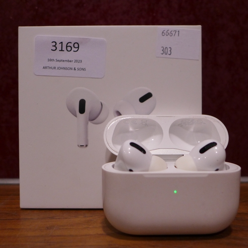 3169 - Apple Airpods Pro Magsafe - model no:- MLWK3ZM/A, original RRP £164.99 + VAT    (303-292) * This lot... 