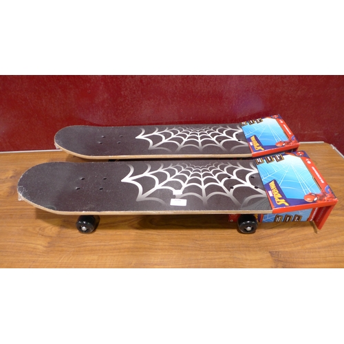 3194 - Two Spiderman skateboards