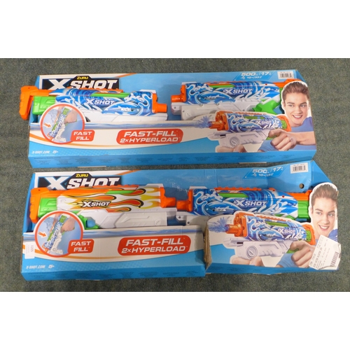 3205 - Zuru X-Shot Water Blasters  (302-234,377)  * This lot is subject to vat