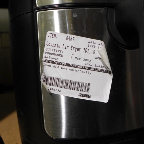 3224 - Gourmia Air Fryer 7Qt   (302-298/905)  * This lot is subject to vat