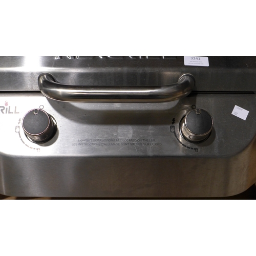 3241 - Nexgrill 2 Burner Stainless Steel BBQ   (302-442)  * This lot is subject to vat