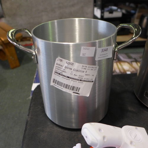 3348 - Samual Groves 3L Aliminium Wine Bucket  (302-32)  * This lot is subject to vat