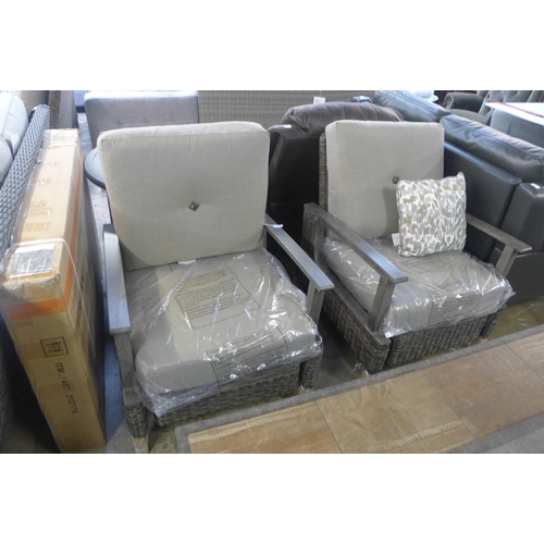 1443 - An Agio Brentwood Fire Deep Seating Set, original RRP £1166.66 + vat (4182-26) *This lot is subject ... 