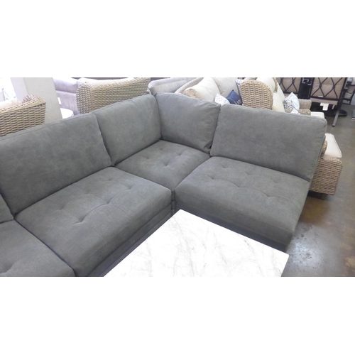 1452 - A Tisdale 6 piece Zipback Dark Grey Sofa, original RRP £1166.66 + VAT (4184-23) *This lot is subject... 