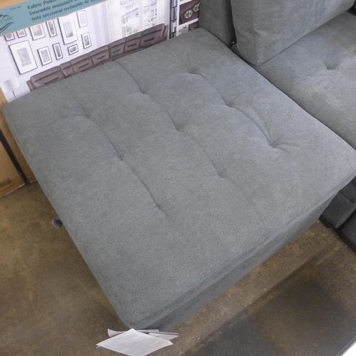 1452 - A Tisdale 6 piece Zipback Dark Grey Sofa, original RRP £1166.66 + VAT (4184-23) *This lot is subject... 