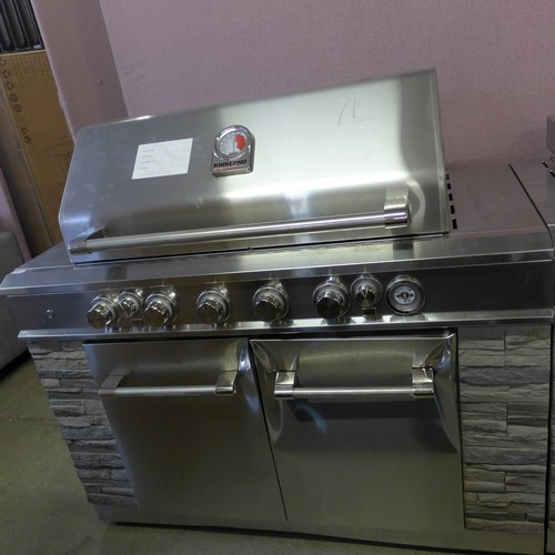 1510 - A Kirkland Signature 12 Burner Island BBQ, original RRP £2749.99 + VAT - damaged (4184-21) *This lot... 