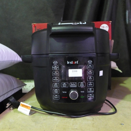 3398 - Instant Pot One Lid, original RRP £159.99 + VAT (303-392) * This lot is subject to VAT