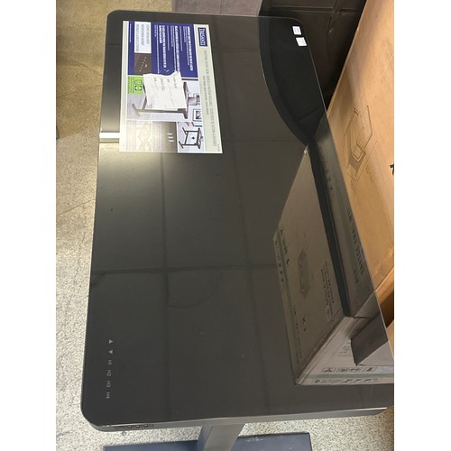 1528 - A Black Tech Adjustable Power Desk, original RRP £266.66 + VAT (4184-2) *This lot is subject to VAT