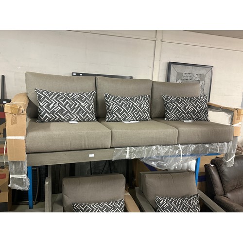 1542 - An Atleisure Brookview Six Piece Patio Set, original RRP £1249.99 + VAT - unused, some damage  (4181... 