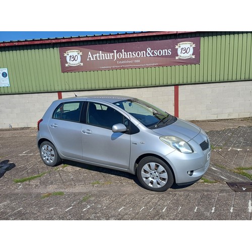 2999 - Toyota Yaris '57 plate D-4D, 1.4 litre diesel car, T3, 5 doors, metallic silver. 
102,370 miles. MOT... 