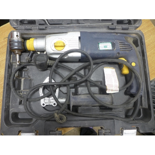 2007 - A Macallister Mac 820 MPB 820w SDS hammer drill in a case