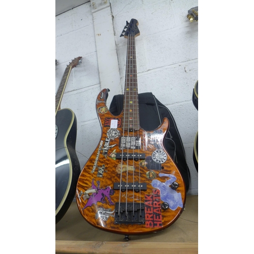 2074 - A Pavey Millennium BXP bass guitar