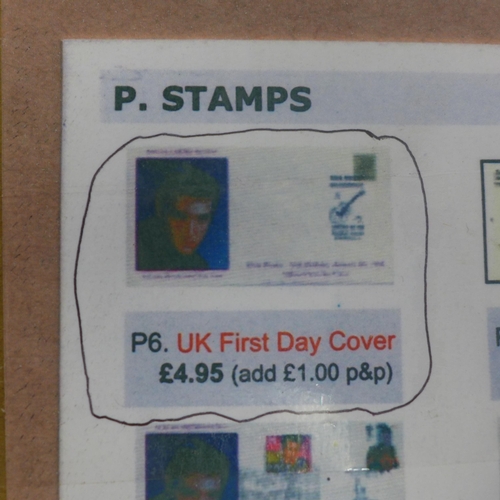 2123 - A box of 500-600 Elvis Presley First Day Covers, original RRP £4.95 each