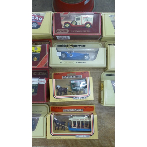 2124 - 13 Die cast Matchbox collectable model cars - new - in box