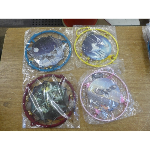 2135 - Fifteen dream catchers - new - in packaging, original RRP £14.99 each