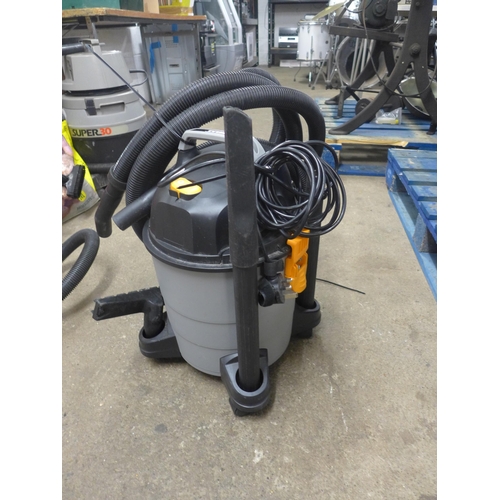 2236 - A Titan cylinder vac with 2 pipes, tools, etc. - model:- TTB774VAC - W