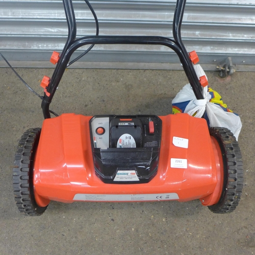 2261 - A Bergman Pro cordless 40v electric lawnmower