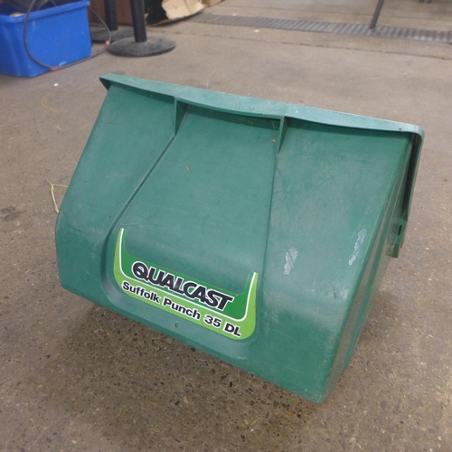 2287 - A Qualcast classic 35S petrol mower with collector