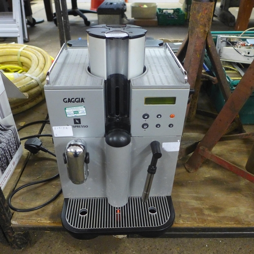 2422 - A Gaggia Nespresso coffee machine