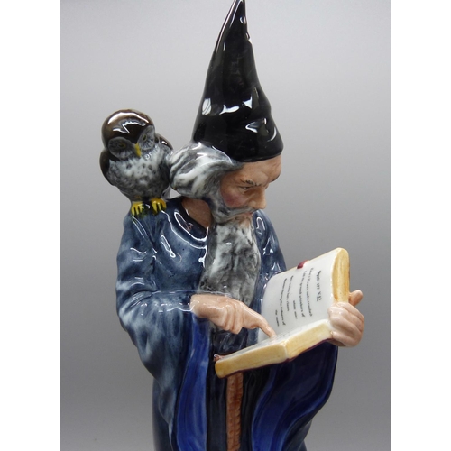 605 - A Royal Doulton The Wizard figure, HN2877