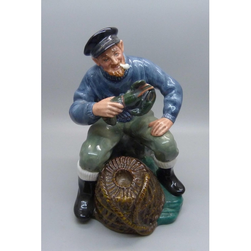 607 - A Royal Doulton The Lobster Man figure, HN2317