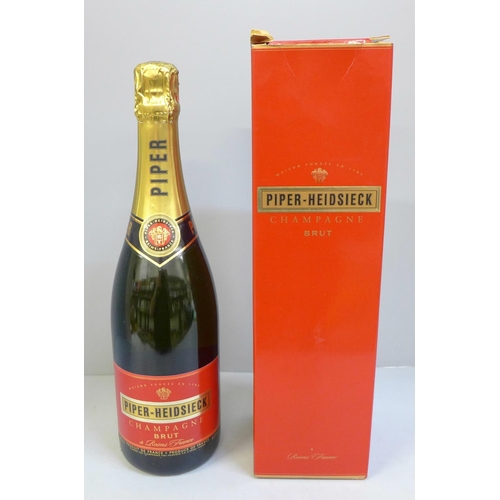 725 - A bottle of Piper-Heidsieck Champagne