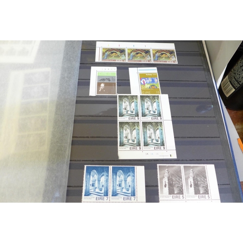 755 - Stamp albums and stamps