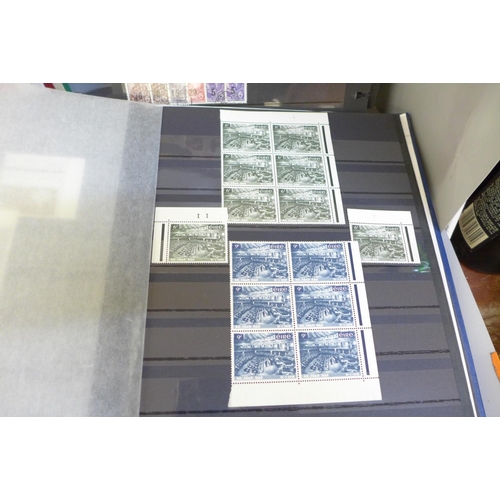 755 - Stamp albums and stamps