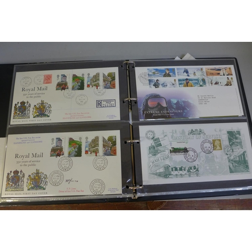 755 - Stamp albums and stamps