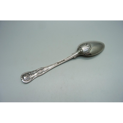 857 - A William IV silver spoon, London 1834, 55g