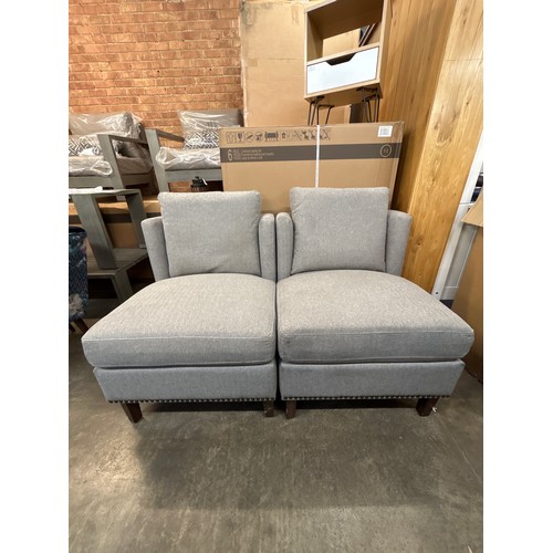 1514 - A Thomasville 3 piece Chair + Table Set, original RRP £249.99 + VAT - missing table (4183-9) *This l... 