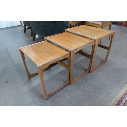 15 - A G-Plan Quadrille teak nest of tables