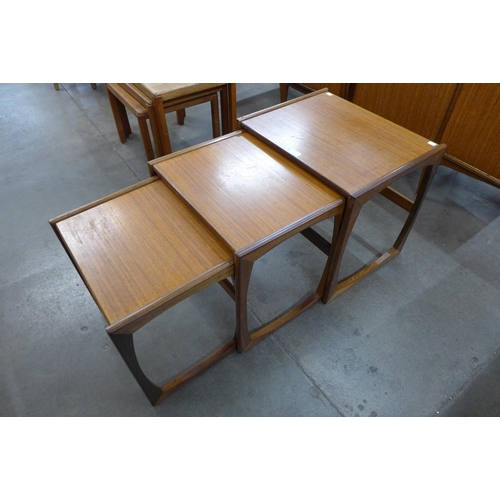 30 - A G-Plan Quadrille teak nest of tables