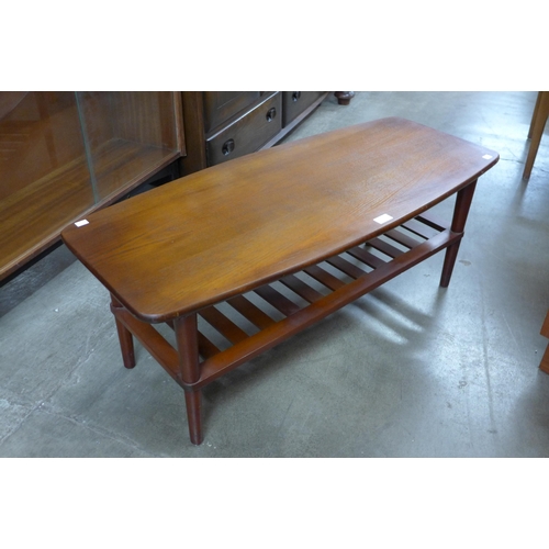 57 - A teak coffee table