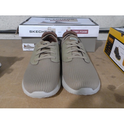3003 - Men's taupe Skechers - UK size 10 * this lot is subject to VAT