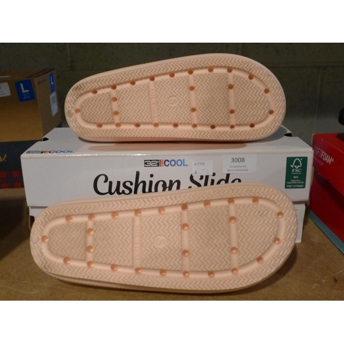 3008 - Unisex cushion slides - size S (W 6-7/ M 4-5) * this lot is subject to VAT