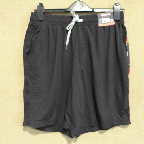3025 - Quantity of men's black lounge shorts, mixed sizes * this lot is subject to VAT