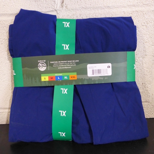 3033 - Men's blue Orvis water repellent joggers - mainly size XL * this lot is subject to VAT