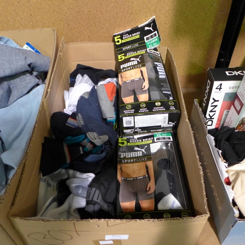 3046 - Quantity of men's underwear, mixed sizes, styles, etc. * this lot is subject to VAT