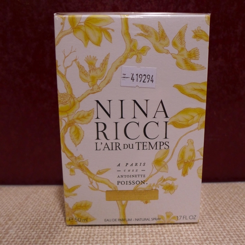 3115 - Nina Ricci L'Air Du Temps A Paris 50ml Spray (303-327) * This lot is subject to VAT