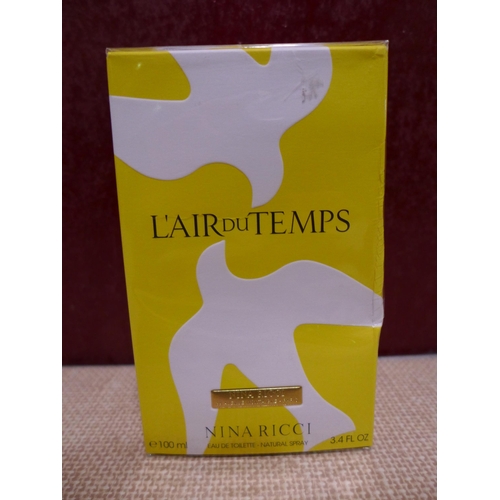 3123 - Nina Ricci L'Air Du Temps 100ml EDT Spray (303-298) * This lot is subject to VAT