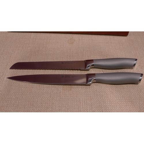 3127 - Henckels Knife Set with Block (incomplete) original RRP £144.99 + VAT (304-212) * This lot is subjec... 