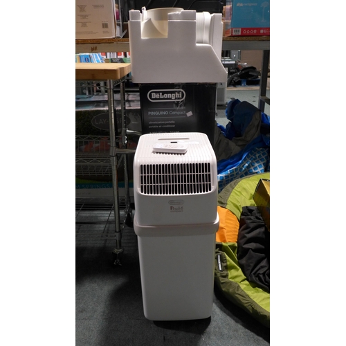 3225 - Delonghi Pinguino Compact White 8.3K Aircon Unit with Remote, original RRP £329.99 + VAT (303-338) *... 