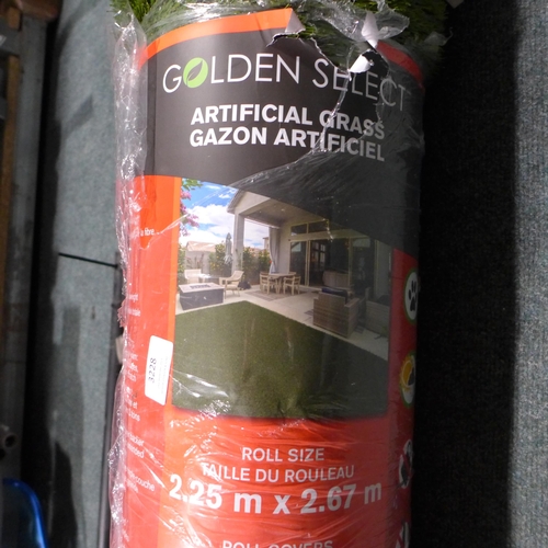 3228 - Artificial Grass Large Roll (2.25x2.67m) (303-325) * This lot is subject to VAT