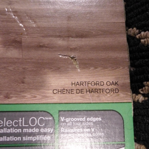 3285 - Pack Of Laminate Hartford Oak Flooring (303-86) * This lot is subject to VAT