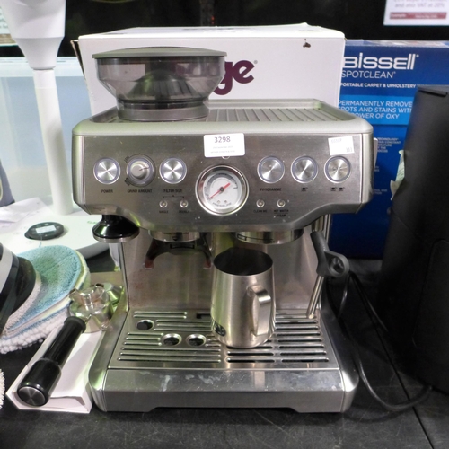 3298 - Sage Pump Coffee Machine, original RRP £449.99 + VAT (303-404) * This lot is subject to VAT