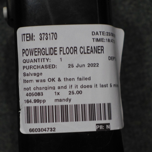 3300 - Powerglide Floor Cleaner With Battery And Charger (303-410) * This lot is subject to VAT