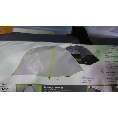 3302 - Core 6 Person Tent With LED Lights (303-436) * This lot is subject to VAT